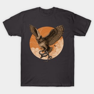 Owl and Snake T-Shirt